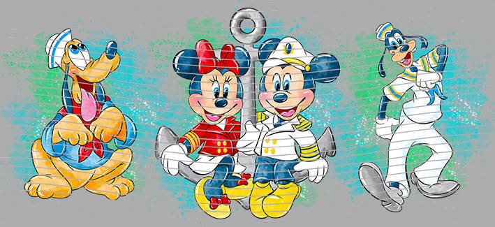 16oz Disney style-D-688